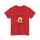 I Might Be Bald but Wow What a Body T-Shirt | Funny Confidence Tee