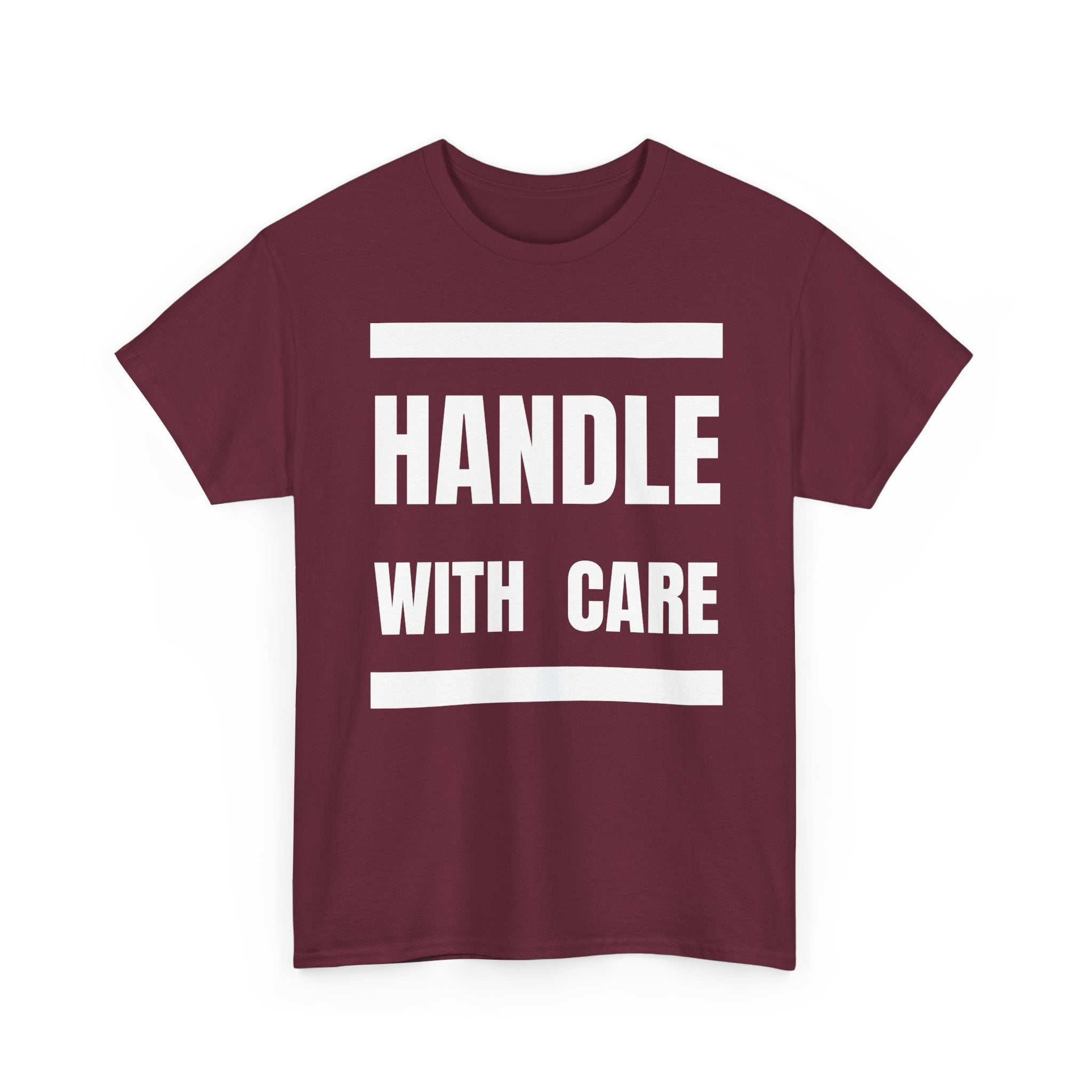 Handle With Care T-Shirt | Fragile Personality Funny Tee ⚠️👕