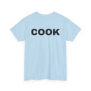 Cook T-Shirt | Professional or Backyard Kitchen Cook Back-Print Tee 🍳