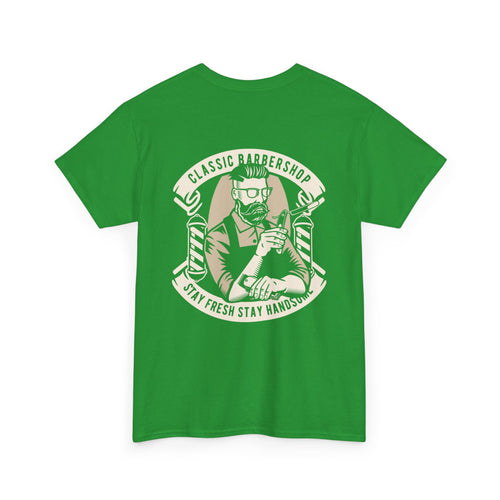 Classic Barbershop T-Shirt – Stay Fresh, Stay Handsome