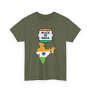 Made In India T-Shirt | Indian Flag & Country Map Outline T-Shirt 🧡🤍💚