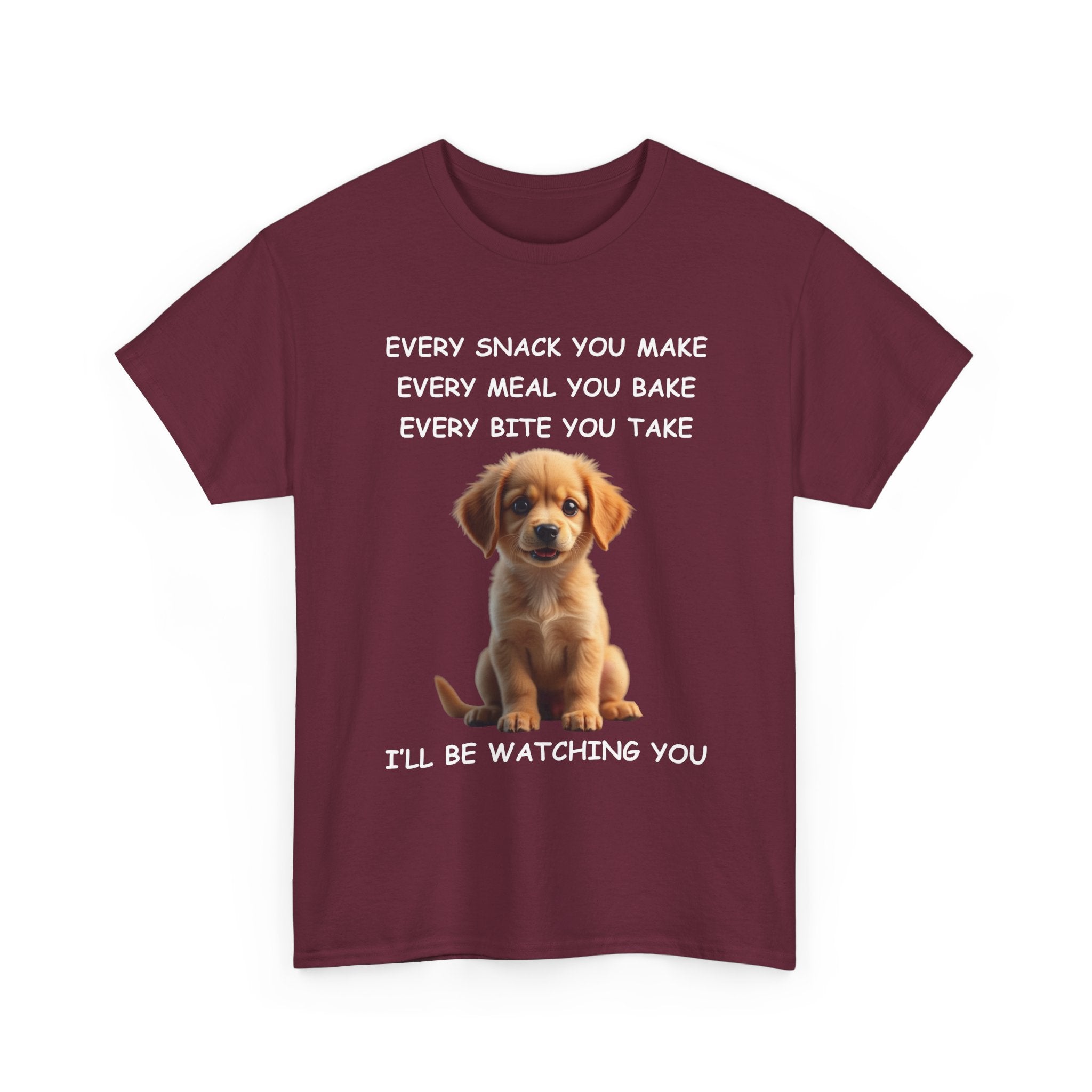 Custom Dog Photo T-Shirt | Every Snack You Make Funny Pet Tee – 🐶📸