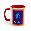 Oldi Humour Coffee Mug: The Senior Parody Brew ☕😂 Colourful Accent Mug 11oz