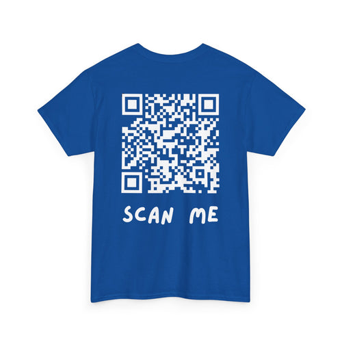 Custom QR Code T-Shirt | Scan & Discover Hidden Links