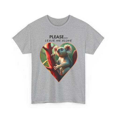 Save Our Koalas T-Shirt | Please Leave Me Alone Habitat Protection Tee 🌿📉
