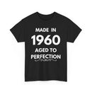 Made in 1960 Aged to Perfection Custom Birthday Year T-Shirt