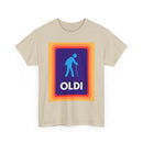 Oldi T-Shirt | Funny Old Man Aldi Supermarket Parody Logo Tee 🛒👴