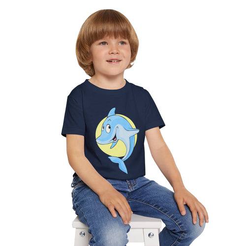 Playful Dolphin Kids T-Shirt – Fun Ocean-Inspired Design