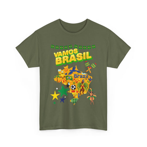 Vamos Brasil T-Shirt – Celebrate Brazil in Style