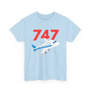 ✈️ 747 Jumbo Jet T-Shirt – Classic Aviation Tee for Plane Lovers