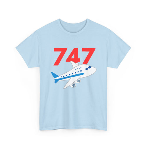 747 Jumbo Jet T-Shirt ✈️ – Classic Aviation Tee for Plane Lovers