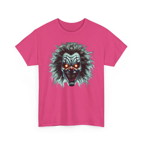 Scary Clown Face T-Shirt – Creepy & Bold Horror Tee