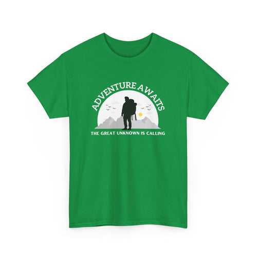 Adventure Awaits Hiking T-Shirt | Explore the Outdoors in Style