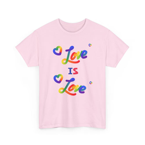 Love is Love Rainbow T-Shirt | Celebrate Pride and Equality