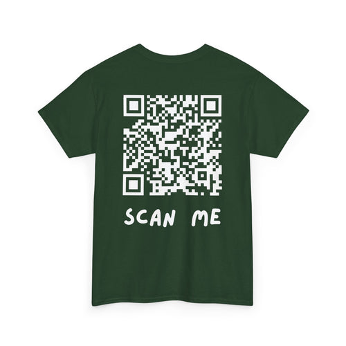 Custom QR Code T-Shirt | Scan & Discover Hidden Links