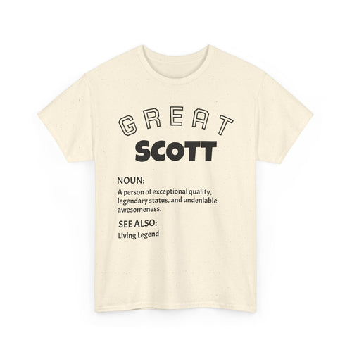 Custom Name Definition T-Shirt | Personalised Living Legend Tee 👤✨