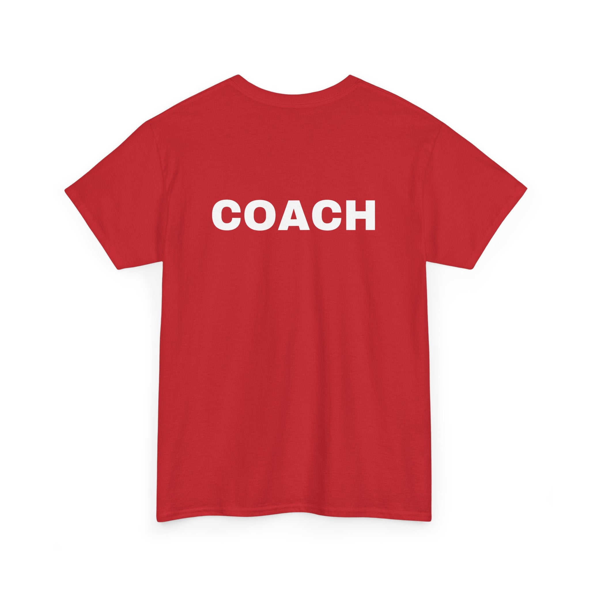 Coach T-Shirt – Unisex Back Design for Leaders
