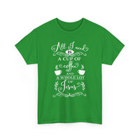 Coffee & Jesus T-Shirt – Faith & Caffeine Lover Tee