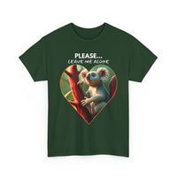 Save Our Koalas T-Shirt | Please Leave Me Alone Habitat Protection Tee 🌿📉