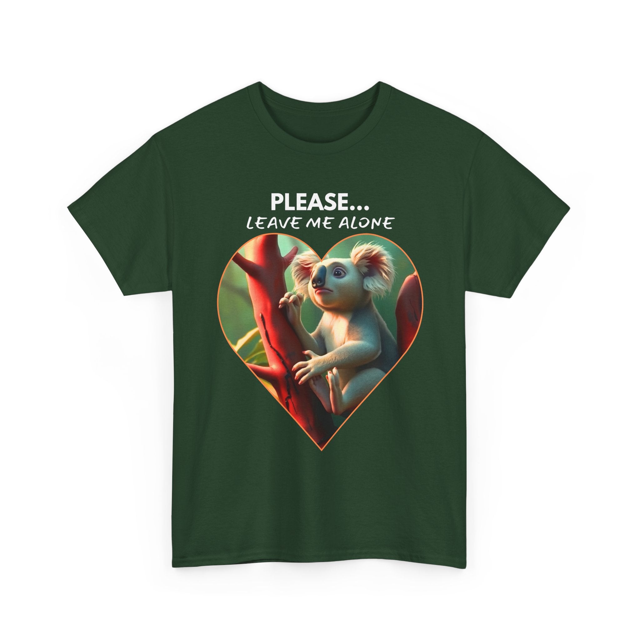 Save Our Koalas T-Shirt | Please Leave Me Alone Habitat Protection Tee 🌿📉