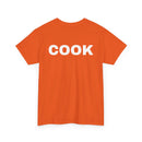 Cook T-Shirt | Professional or Backyard Kitchen Cook Back-Print Tee 🍳