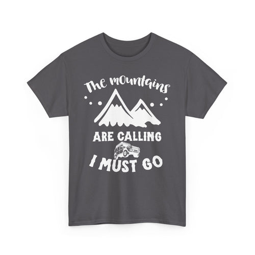 The Mountains Are Calling 4WD T-Shirt – Adventure Awaits!
