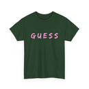Guess T-Shirt for that brave female | Minimalist Front-Print Graphic Tee ❓✨