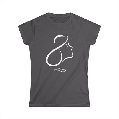 Elegant Female Silhouette T-Shirt – Timeless Class & Style