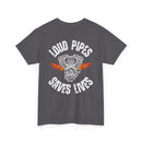 Loud Pipes Save Lives T-Shirt – Bold Biker Statement
