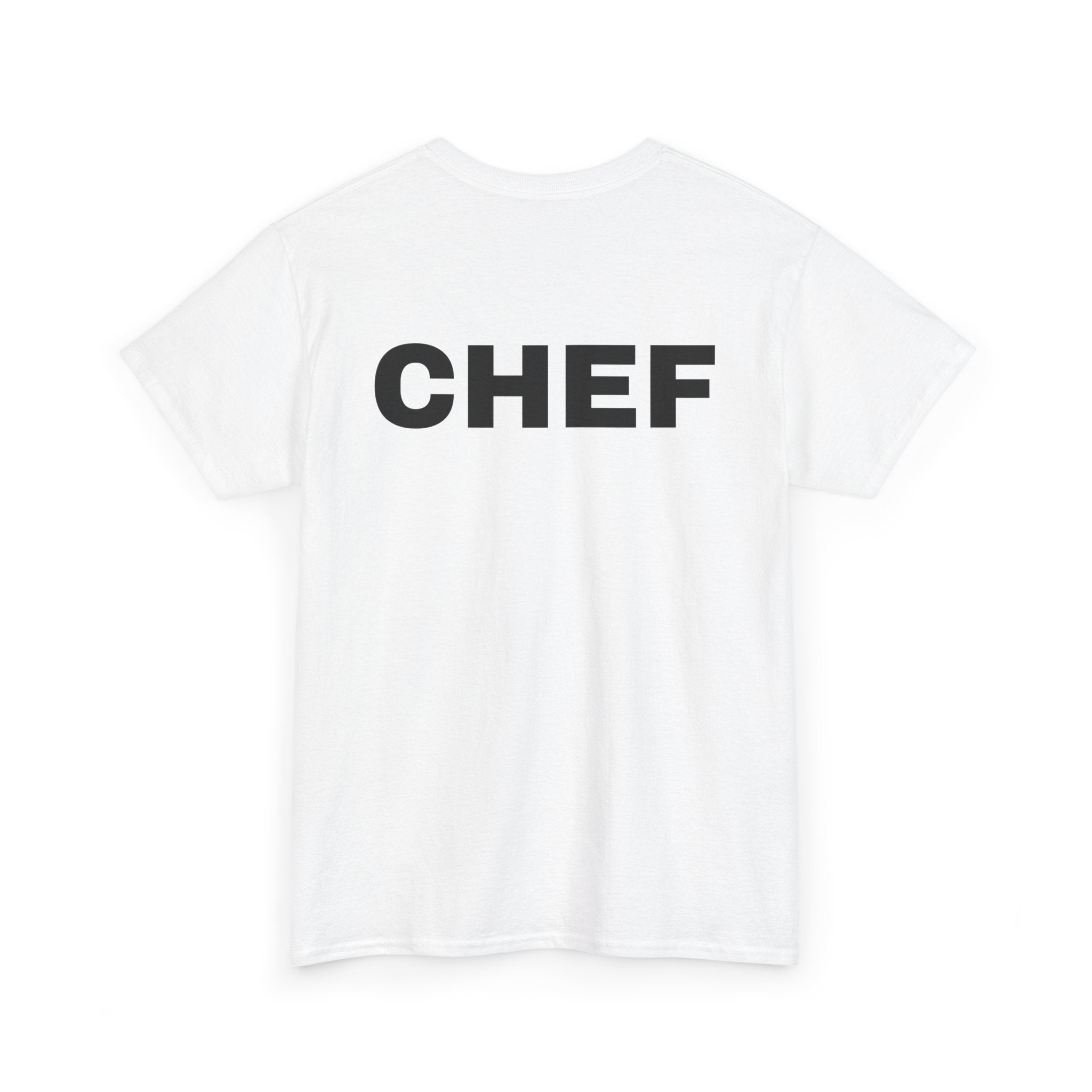 Chef T-Shirt | Professional Kitchen & Culinary Back-Print Tee 👨‍🍳