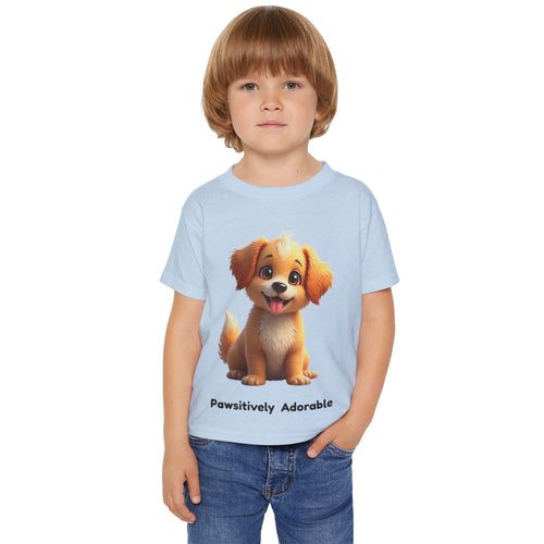 Kids T-Shirt – Pawsitively Adorable Dog Tee | Cute Puppy Shirt 🐶💖