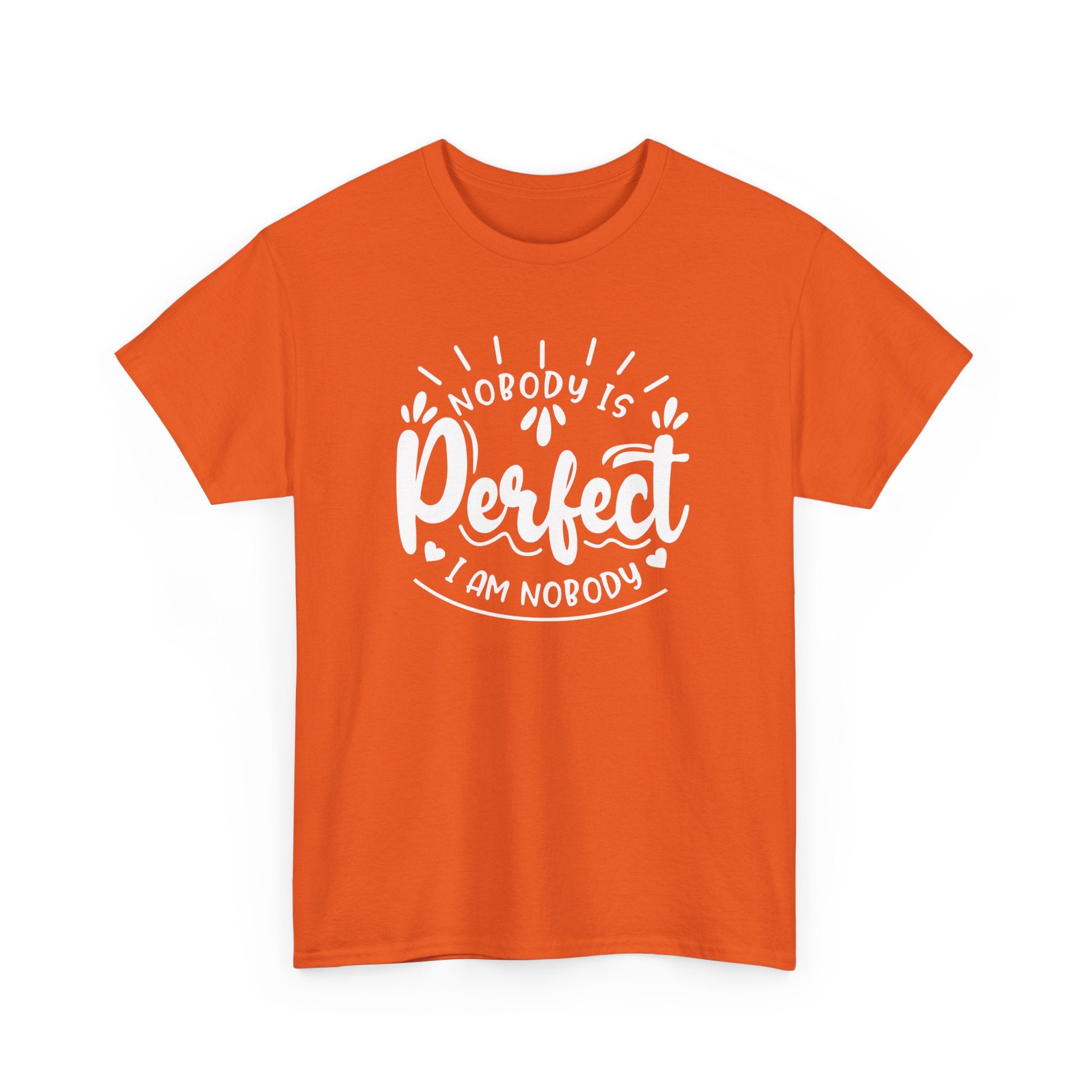 Nobody is Perfect – I Am Nobody, Funny T-Shirt