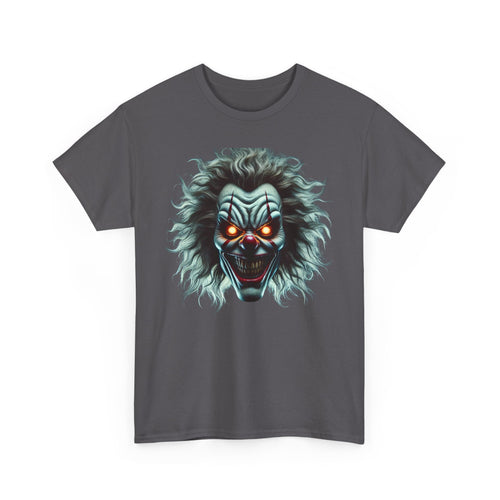 Scary Clown Face T-Shirt – Creepy & Bold Horror Tee