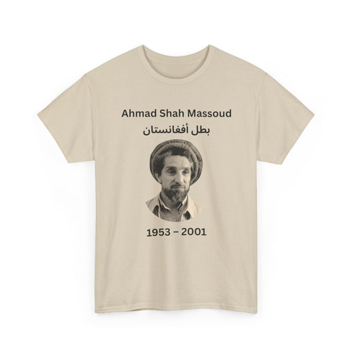 Ahmad Shah Massoud T-Shirt – The Hero of Afghanistan 🇦🇫