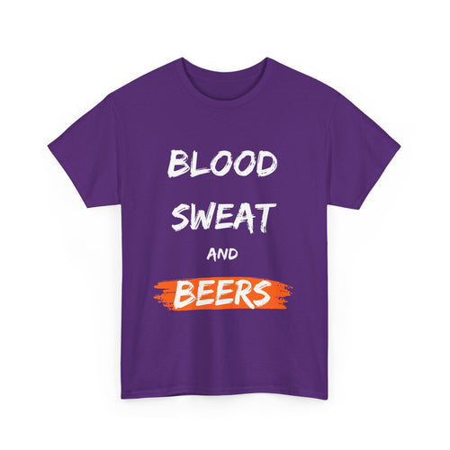 Hardworking beer lovers Blood, Sweat and Beers, T-Shirt