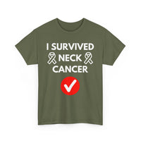 I Survived Neck Cancer T-Shirt – Strength & Resilience Tee