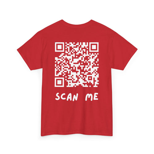 Custom QR Code T-Shirt | Scan & Discover Hidden Links