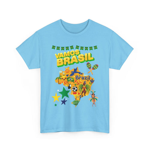 Vamos Brasil T-Shirt – Celebrate Brazil in Style
