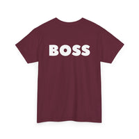 Boss T-Shirt with Back Print | Bold Statement Tee