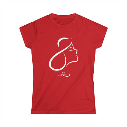 Elegant Female Silhouette T-Shirt – Timeless Class & Style