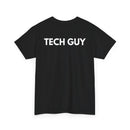 Black t-shirt with 'TECH GUY' text