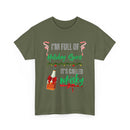 Funny Holiday T-Shirt – I'm Full of Holiday Spirit, It's Called Whisky