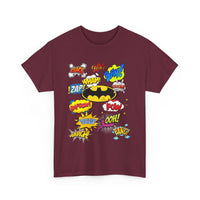Comic Action Hero Tee – Bang! Crash! Kapow! Bam!