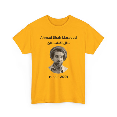 Ahmad Shah Massoud T-Shirt – The Hero of Afghanistan 🇦🇫