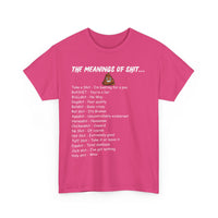 The Meanings of Shit T-Shirt – Funny Swear Word Definitions Tee  💩😆🔥