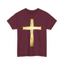 Fides • Spes • Caritas Crucifix T-Shirt ✝️ Faith, Hope & Charity| Religious T-Shirt 🙏