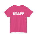 Staff Unisex T-Shirt (Back Print)