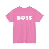 Boss T-Shirt with Back Print | Bold Statement Tee