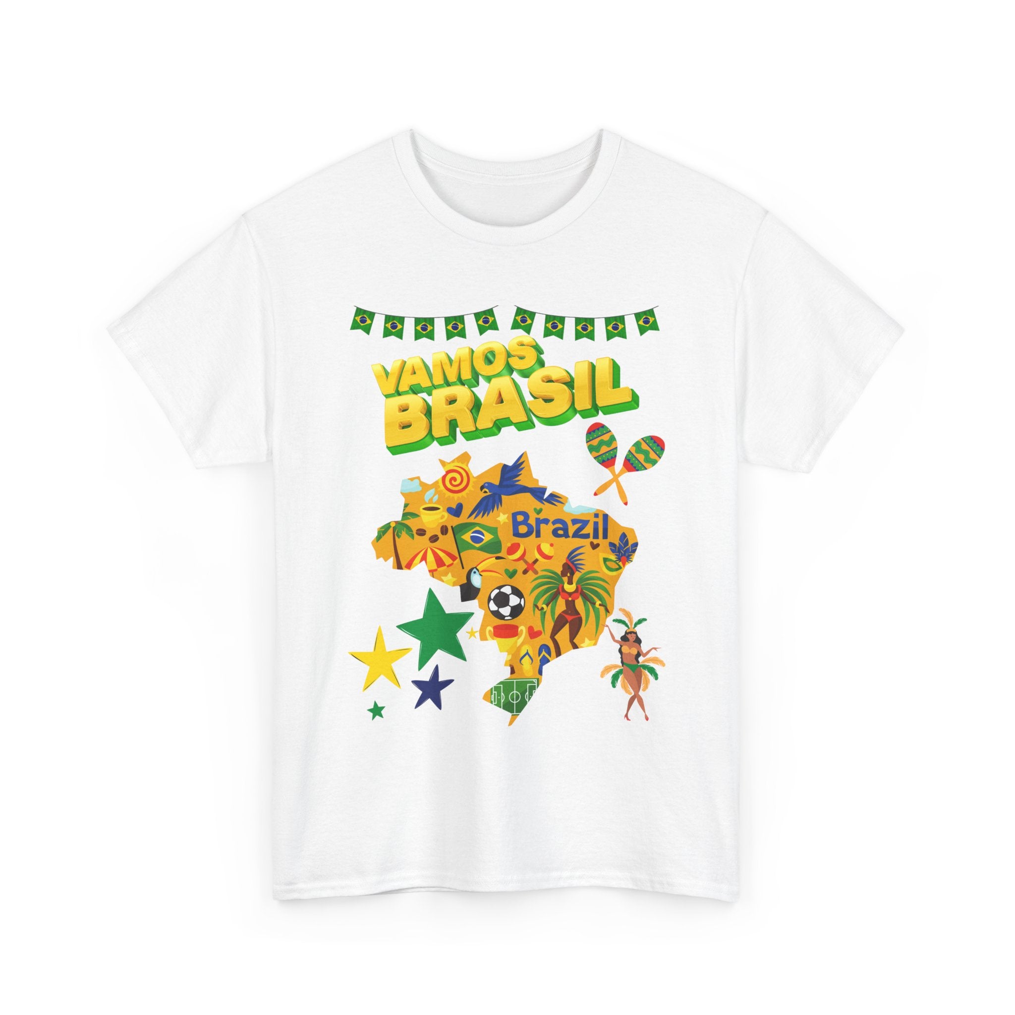 Vamos Brasil T-Shirt – Celebrate Brazil in Style