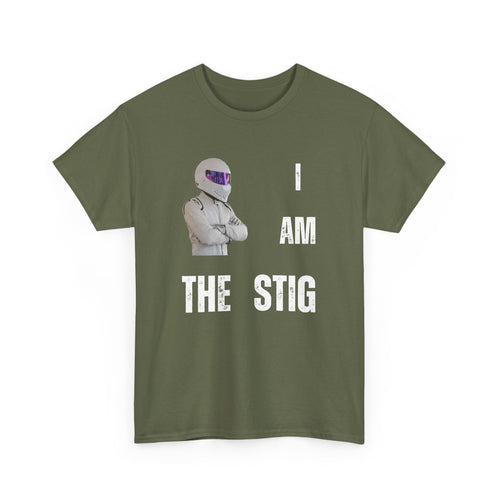 I Am The Stig T-Shirt – Funny Racing Inspired Design
